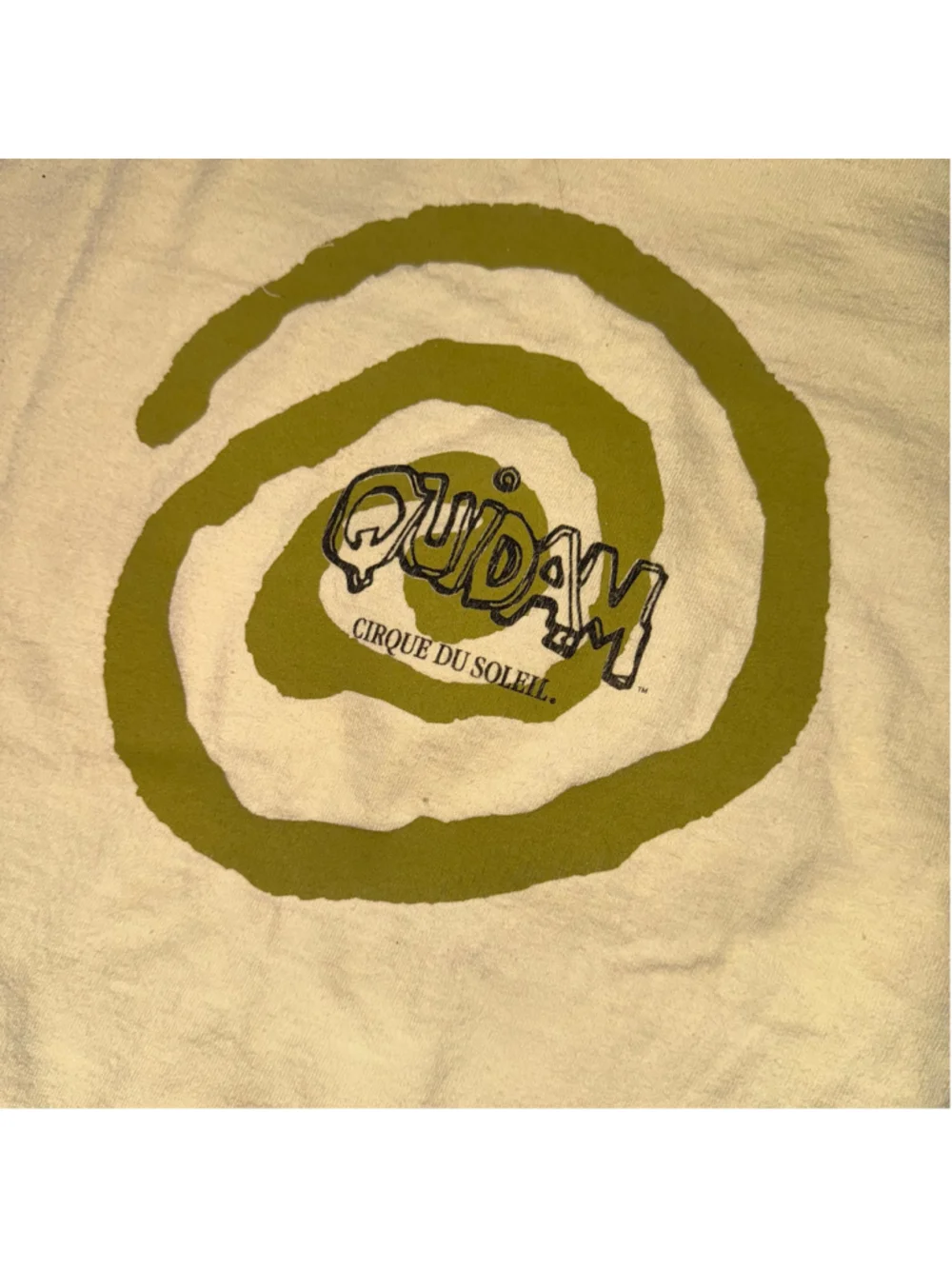 Vtg Vintage 90s Cirque du Soleil Quidam Graphic T-Shirt XL With Cd